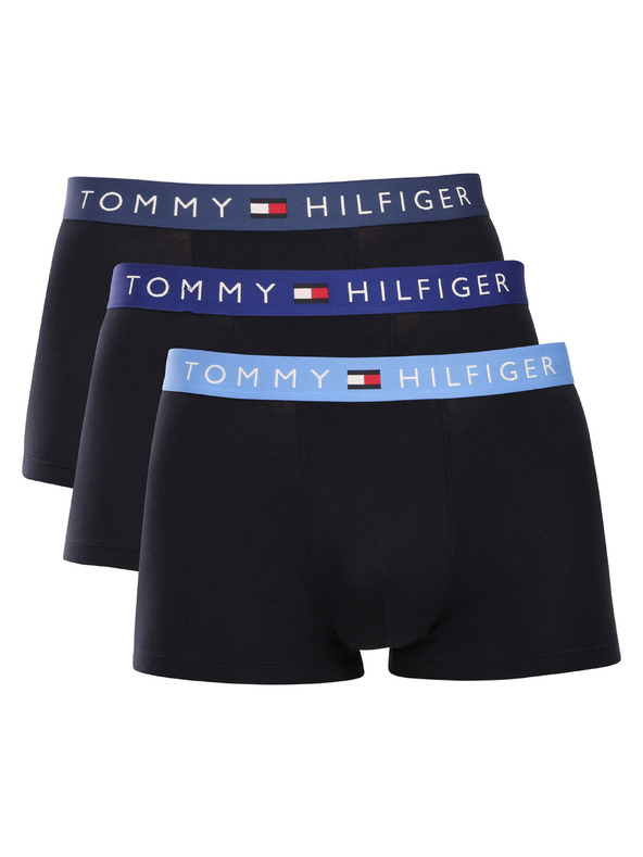 Tommy Hilfiger Hármas szett - Tommy Hilfiger férfi boxeralsó fekete