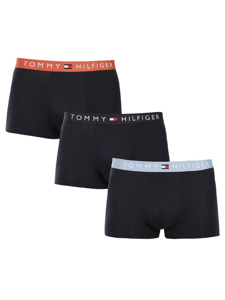 Tommy Hilfiger Hármas szett - Tommy Hilfiger férfi boxeralsó sötétkék