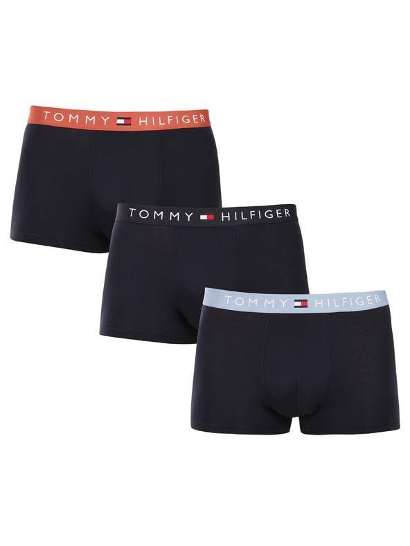 Tommy Hilfiger Hármas szett - Tommy Hilfiger férfi boxeralsó sötétkék