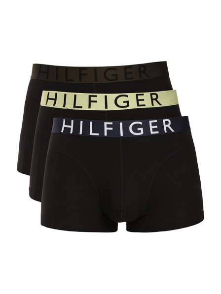 Tommy Hilfiger Hármas szett - Tommy Hilfiger férfi boxeralsó fekete