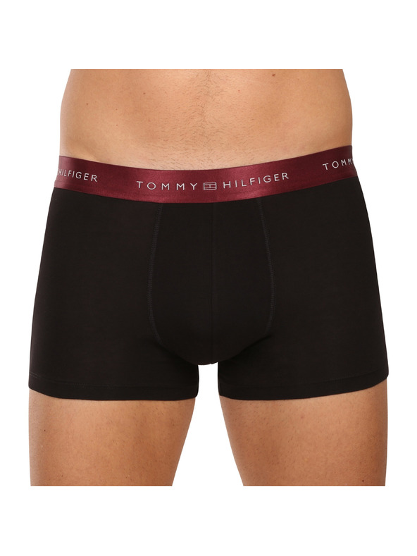 Tommy Hilfiger Hármas szett - Tommy Hilfiger férfi boxeralsó fekete