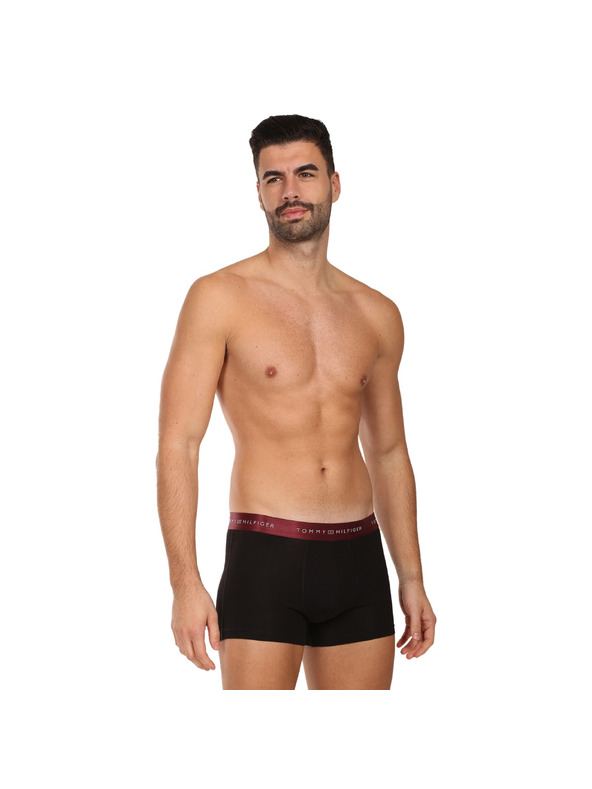 Tommy Hilfiger Hármas szett - Tommy Hilfiger férfi boxeralsó fekete
