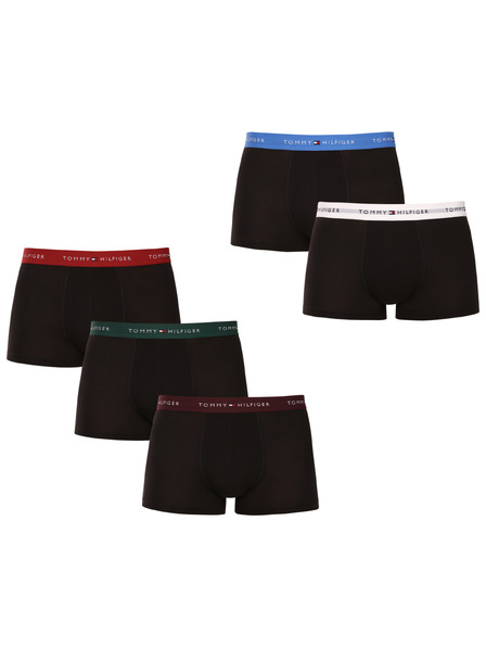 Tommy Hilfiger Ötös szett - Tommy Hilfiger férfi boxeralsó fekete