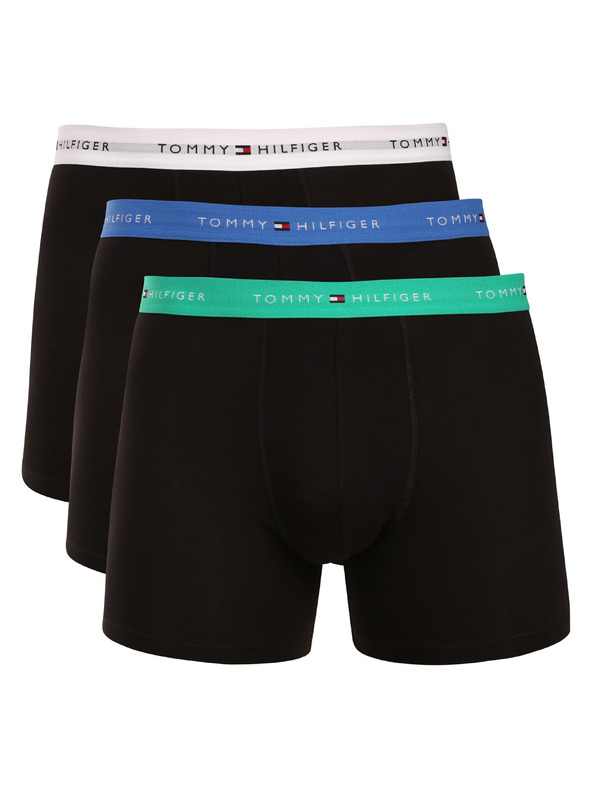 Tommy Hilfiger Hármas szett - Tommy Hilfiger férfi boxeralsó fekete