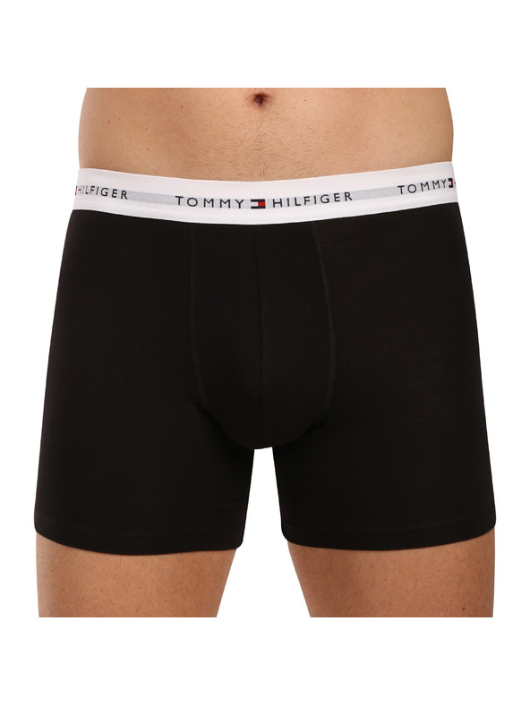 Tommy Hilfiger Hármas szett - Tommy Hilfiger férfi boxeralsó fekete