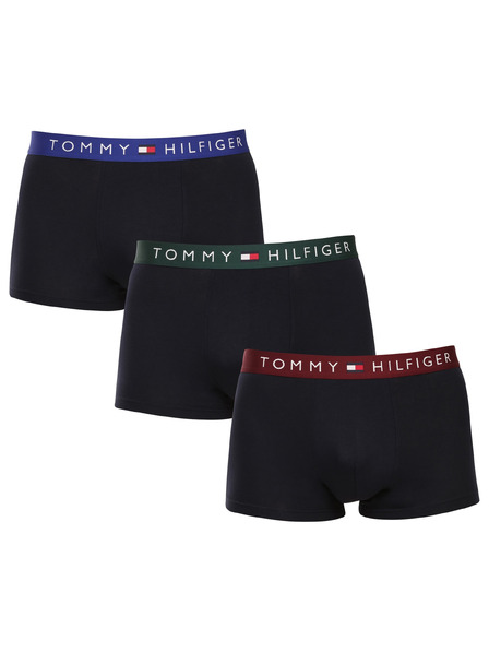Tommy Hilfiger Hármas szett - Tommy Hilfiger férfi boxeralsó sötétkék