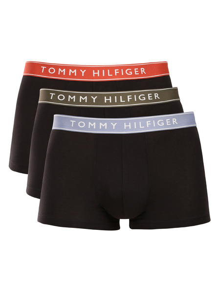 Tommy Hilfiger Hármas szett - Tommy Hilfiger férfi boxeralsó fekete