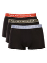 Tommy Hilfiger Hármas szett - Tommy Hilfiger férfi boxeralsó fekete