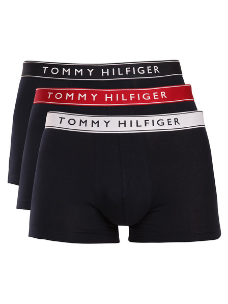 Tommy Hilfiger Hármas szett - Tommy Hilfiger férfi boxeralsó fekete