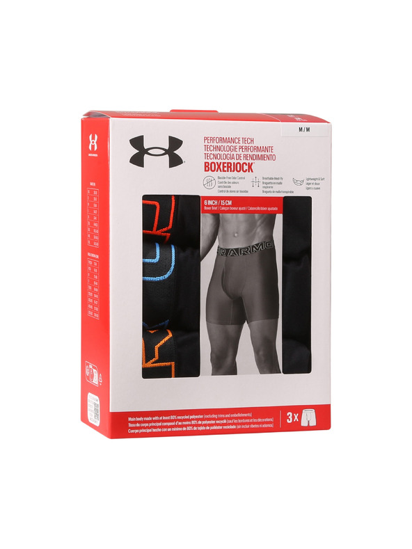 Under Armour Hármas szett - Under Armour férfi boxeralsó fekete