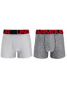 Under Armour Kettes szett - Under Armour férfi boxeralsó nagyméretű szürke