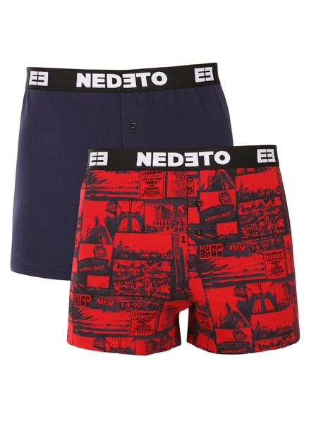 Nedeto Két darabos szett - Nedeto többszínű férfi alsónadrág