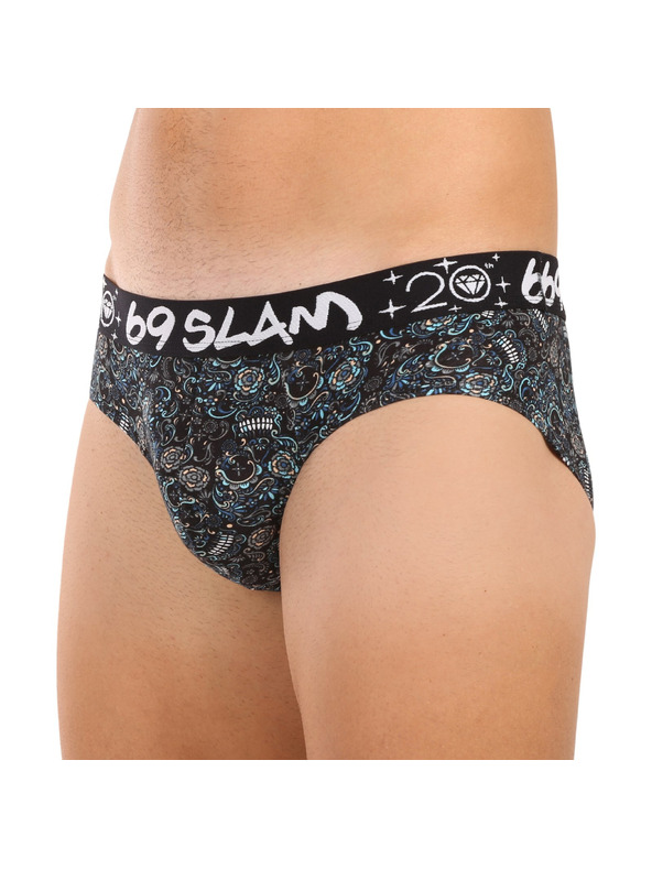 69slam 69SLAM Andreas férfi alsónadrág bambusz SKULLER