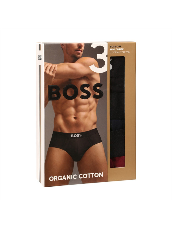 BOSS Hármas szett - BOSS férfi alsónadrág többszínű