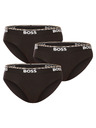 BOSS Hármas csomag - férfi alsónadrág BOSS fekete