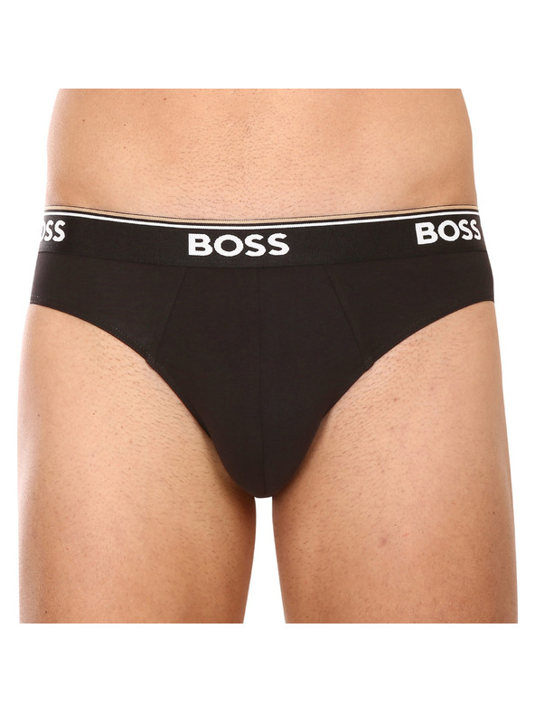 BOSS Hármas csomag - férfi alsónadrág BOSS fekete