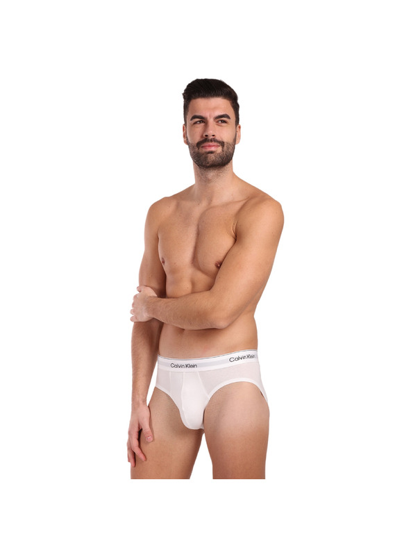 Calvin Klein Hármas csomag - férfi alsónadrág Calvin Klein fehér