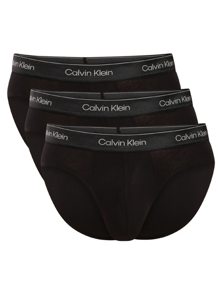 Calvin Klein Hármas csomag - férfi alsónadrág Calvin Klein fekete