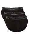 Calvin Klein Hármas csomag - férfi alsónadrág Calvin Klein fekete