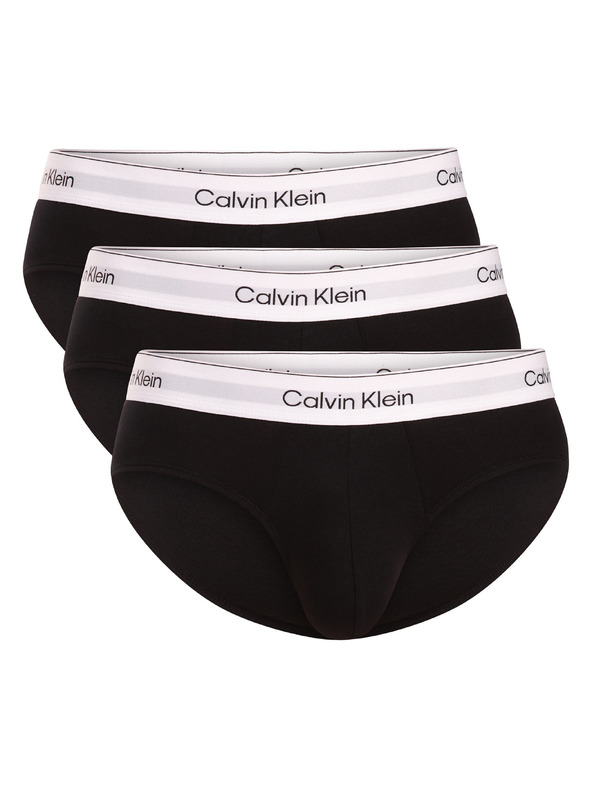 Calvin Klein Hármas csomag - férfi alsónadrág Calvin Klein fekete