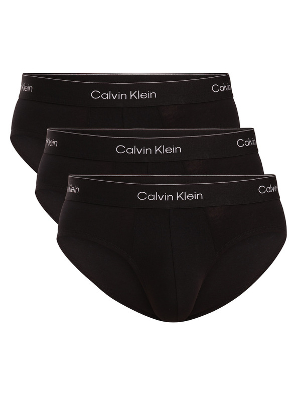 Calvin Klein Hármas csomag - férfi alsónadrág Calvin Klein fekete
