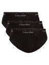 Calvin Klein Hármas csomag - férfi alsónadrág Calvin Klein fekete