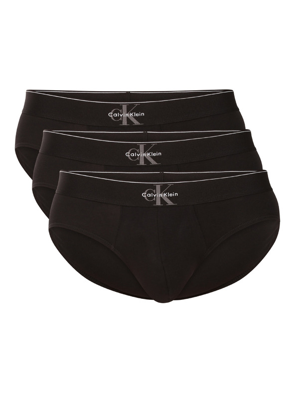 Calvin Klein Hármas csomag - férfi alsónadrág Calvin Klein fekete