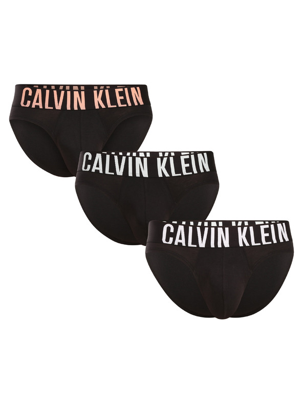 Calvin Klein Hármas csomag - férfi alsónadrág Calvin Klein fekete