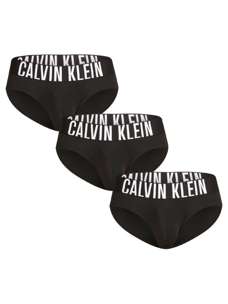 Calvin Klein Hármas csomag - férfi alsónadrág Calvin Klein fekete