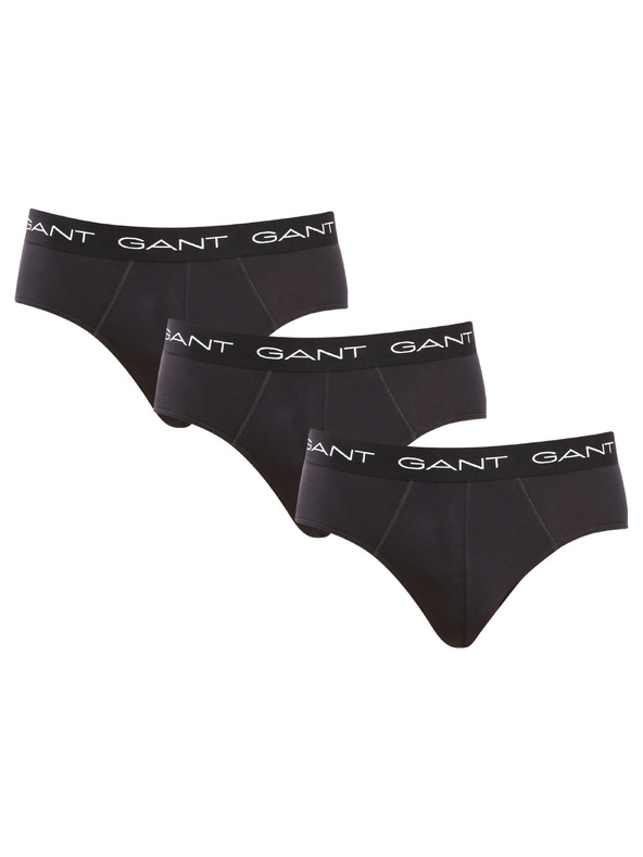 Gant Hármas csomag - férfi alsónadrág Gant fekete