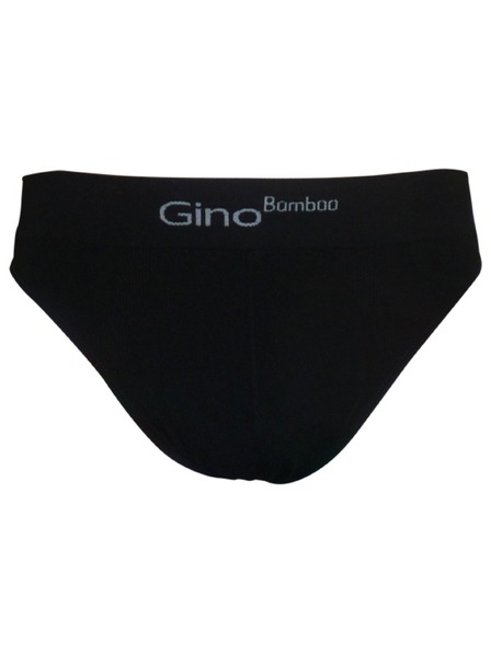 gino Férfi varrásmentés alsónadrág Gino bamboo black
