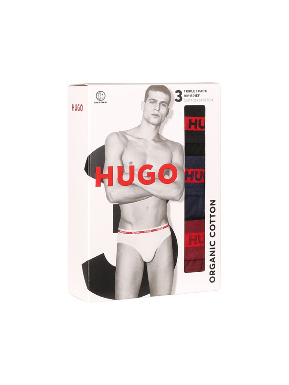 HUGO Hármas csomag - férfi alsónadrág HUGO többszínű