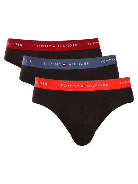 Tommy Hilfiger Hármas csomag - férfi alsónadrág Tommy Hilfiger fekete