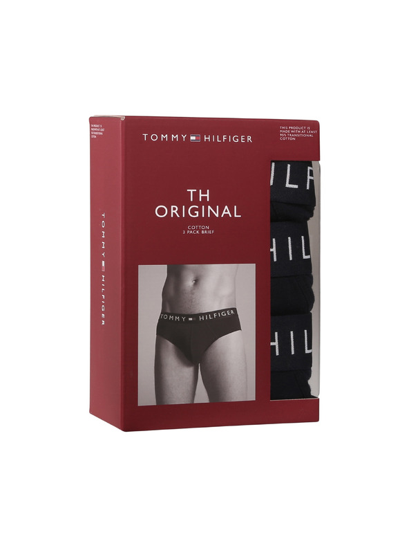 Tommy Hilfiger Hármas csomag - férfi alsónadrág Tommy Hilfiger kék
