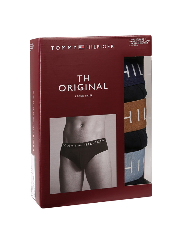Tommy Hilfiger Hármas csomag - férfi alsónadrág Tommy Hilfiger sötétkék
