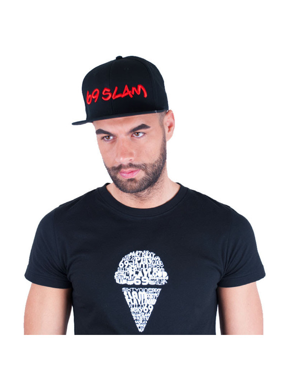 69slam Sapka 69SLAM logo - JP fekete