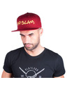 69slam 69SLAM logo - JP bordó baseball sapka