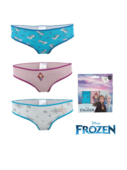 Trenýrkárna Hármas szett - lányka bugyi Frozen többszínű