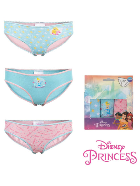 Trenýrkárna Hármas szett - lányka bugyi Disney Princess többszínű