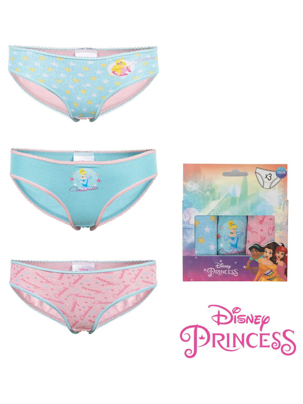 Trenýrkárna Hármas szett - lányka bugyi Disney Princess többszínű