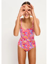 Modibodi Lányka menstruációs fürdőruha Modibodi Marine Dream Teen Swimwear One Piece Light Tropicana Crush egyrészes