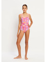 Modibodi Lányka menstruációs fürdőruha Modibodi Marine Dream Teen Swimwear One Piece Light Tropicana Crush egyrészes