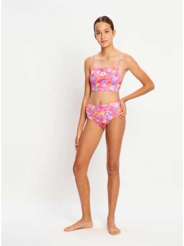Modibodi Lányka fürdőruha Modibodi Marine Dream Teen Swimwear Tankini Top Tropicana Crush felső rész