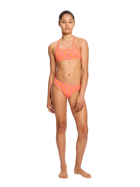 Modibodi Lányka menstruációs fürdőruha Modibodi Bikini Brief Light Wavy Pink alsó rész