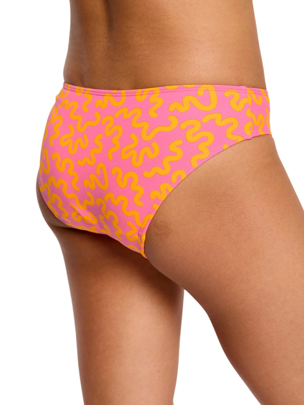 Modibodi Lányka menstruációs fürdőruha Modibodi Bikini Brief Light Wavy Pink alsó rész