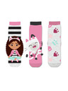 Trenýrkárna Három darabos szett - Gabby's Dollhouse gyermek zokni többszínű (41284/black)