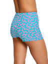 Modibodi Lányi menstruációs fürdőruha Modibodi Performance Hi Waist Short Super Wavy Blue alsó rész