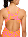 Modibodi Lányi menstruációs fürdőruha Modibodi Racerback One Piece Light Wavy Pink egyrészes