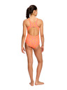 Modibodi Lányi menstruációs fürdőruha Modibodi Racerback One Piece Light Wavy Pink egyrészes