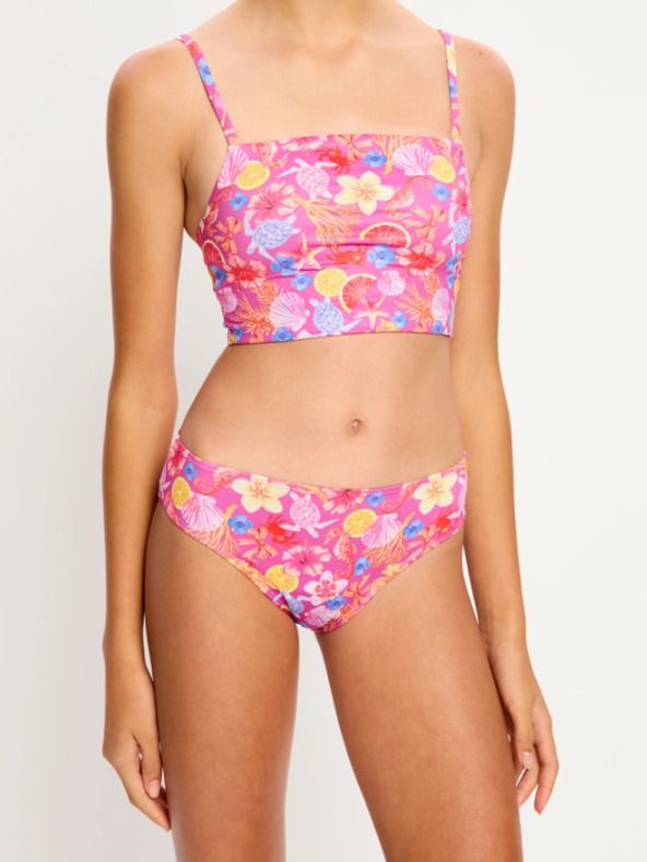 Modibodi Lányi menstruációs fürdőruha Modibodi Dream Teen Swimwear Bikini Brief Light Tropicana Crush alsó rész